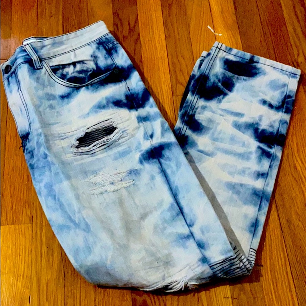 Blue denim jeans in perfectly condition